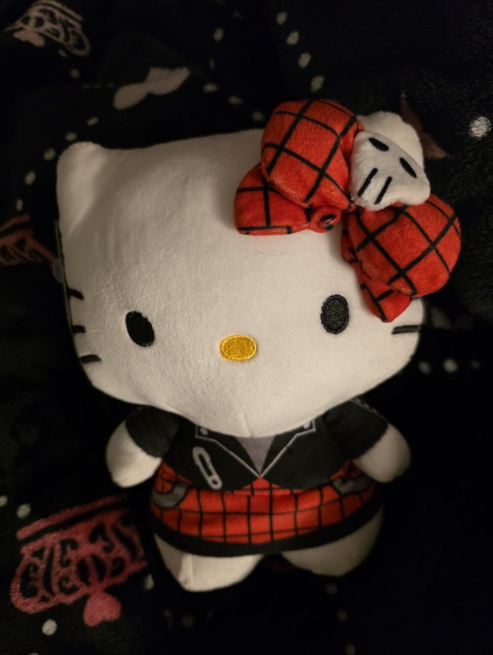 Punk Style Hello Kitty Plush